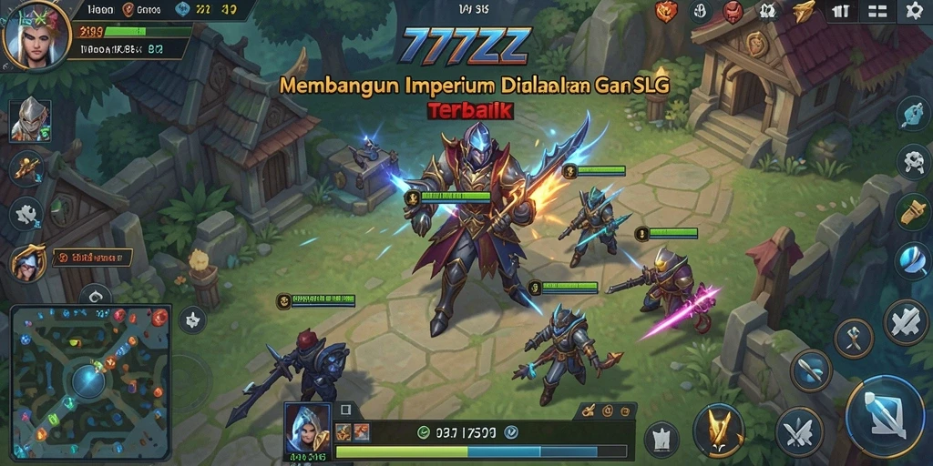 Tampilan gameplay dari 777ZX yang menampilkan strategi menarik.