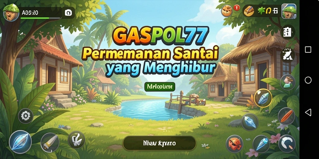 Tampilan screenshot utama GASPOL77 menampilkan gameplay yang menarik dan seru.