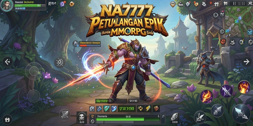 Tampilan gameplay NA777 yang menakjubkan dalam dunia MMORPG.