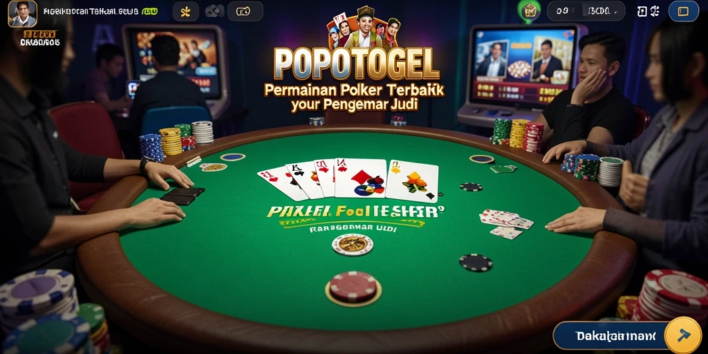 Tampilan menarik dari gameplay POPOTOGEL yang seru dan menantang.